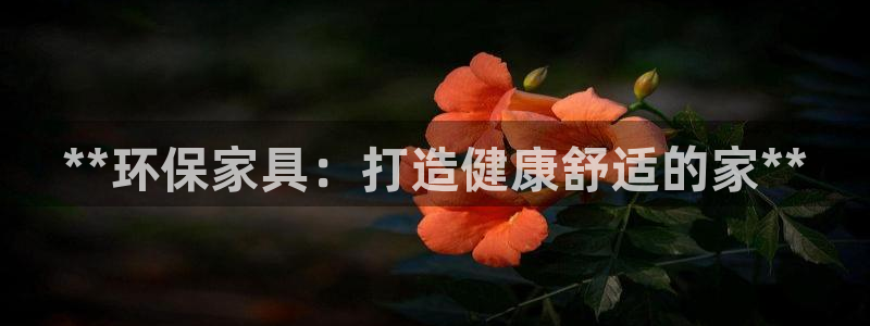 杏耀注册登入：**环保家具：打造健康舒适的家**