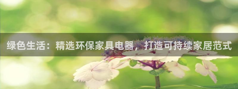 杏耀平台登录检测：绿色生活：精选环保家具电器，打造可持续家居