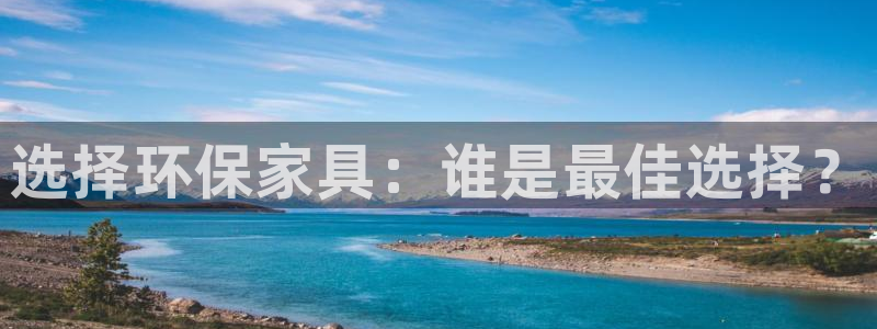 杏耀登录网页：选择环保家具：谁是最佳选择？