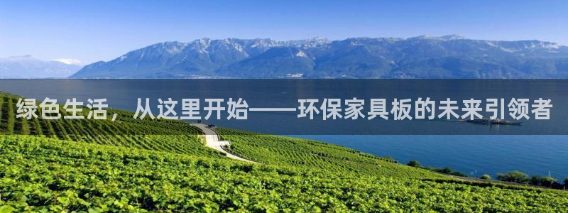 杏耀手机网页登录入口：绿色生活，从这里开始——环保家具板的未