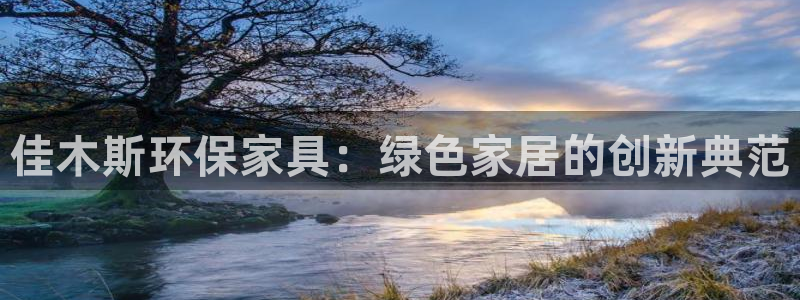 杏耀官网娱乐：佳木斯环保家具：绿色家居的创新典范